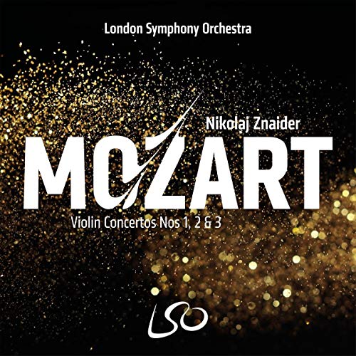Mozart (1756-1791) - Violin Concertos Nos.1, 2, 3 : Nikolaj Znaider(Vn)/ London Symphony Orchestra (Hybrid) - Import SACD Hybrid