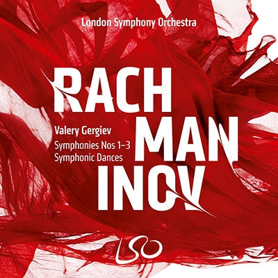 Valery Gergiev - Rachmaninov: Symphonies Nos.1-3 Symphonic Dances - Import 3 SACD Hybrid+Blu-ray Audio Box Set Limited Edition
