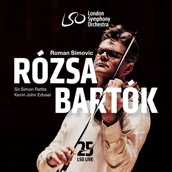 Roman Simovic - Rozsa:Violin Concerto / Bartok:Violin Concerto No.2 - Import SACD Hybrid