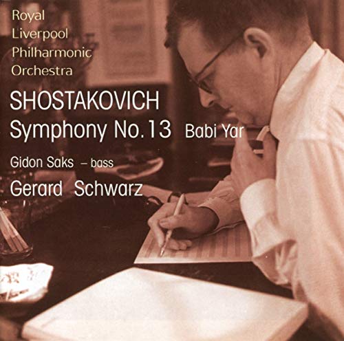 Shostakovich, Dmitri (1906-1975) - Sym.13: Schwarz / Royal Liverpoolpo Saks(B)+rachmaninov: 3 Russian Songs - Import CD