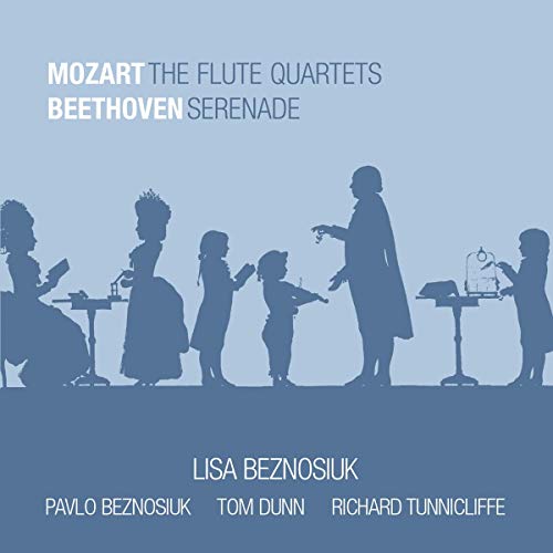 Mozart (1756-1791) - Flute Quartet.1-4: L.beznosiuk(Fl)P.beznosiuk(Vn)Dunn(Va)Tunnicliffe - Import CD