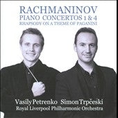 Simon Tulejewski - Rachmaninov: Piano Concertos Nos. 1 & 4 - Import CD