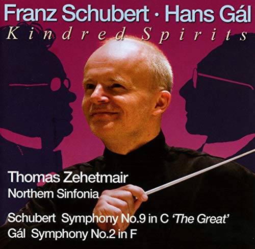 Schubert (1797-1828) - Schubert Symphony No, 9, Gal Symphony No, 2, : Zehetmair / Northern Sinfonia (2CD) - Import 2 CD