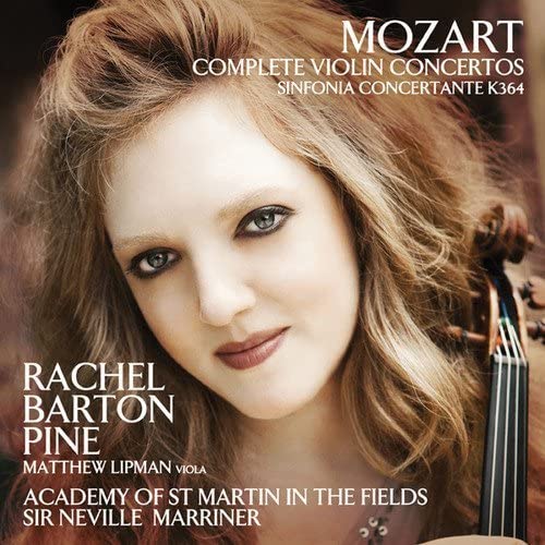 Mozart (1756-1791) - Complete Violin Concerto, Sinfonia Concertante K.364 : Barton Pine(Vn)Marriner / ASMF, Lipman(Va)(2CD) - Import 2 CD