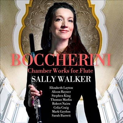 Sally Walker - Boccherini: Chamber Works for Flute - Import 2 CD Bonus Track