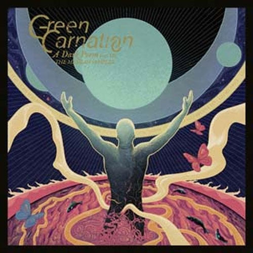 Green Carnation - A Dark Poem, Part III: The Messiah Complex - Import Silver & Green Marbled Vinyl LP Record Limited Edition