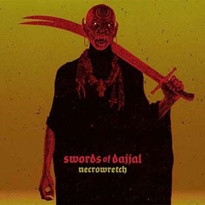 Necrowretch - Swords of Dajjal - Import Transparent Yellow Vinyl LP Record