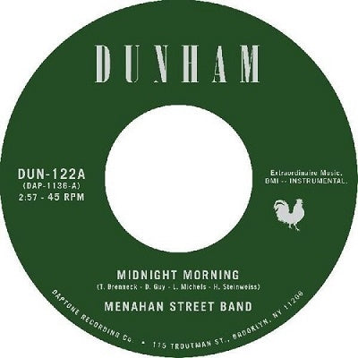 Menahan Street Band - Midnight Morning / Stepping Through Shadow - Import Vinyl 7inch Single Record