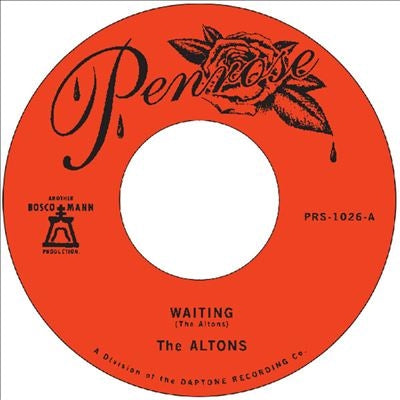 The Altons - Waiting/Teach Me to Forget You - Import Vinyl 7 inch Single Record