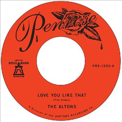 The Altons - Love You Like That / I Try I Try - Import Vinyl 7 inch Record