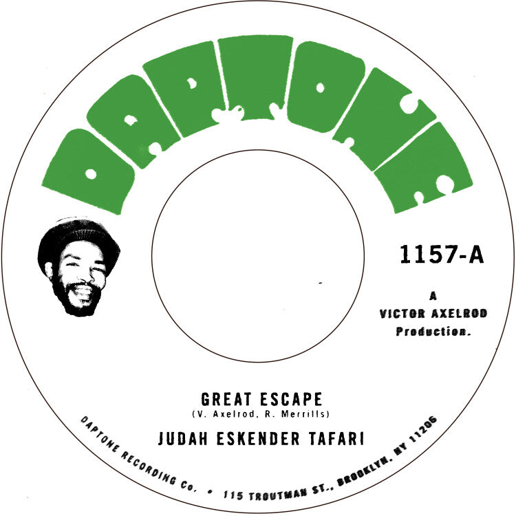 Judah Eskender Tafari - Great Escape - Import Vinyl 7 Inch Single Record