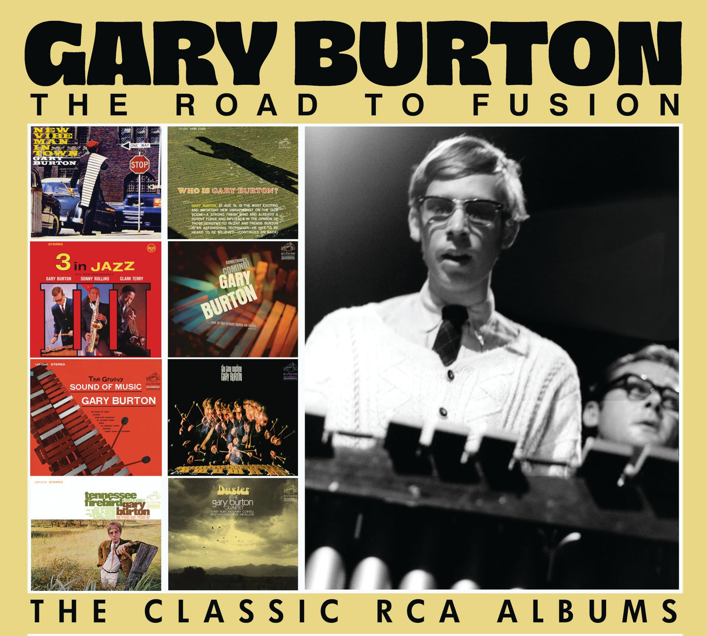 Gary Burton - The Road To Fusion - Import 4 CD