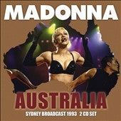 Madonna - Australia - Import 2 CD
