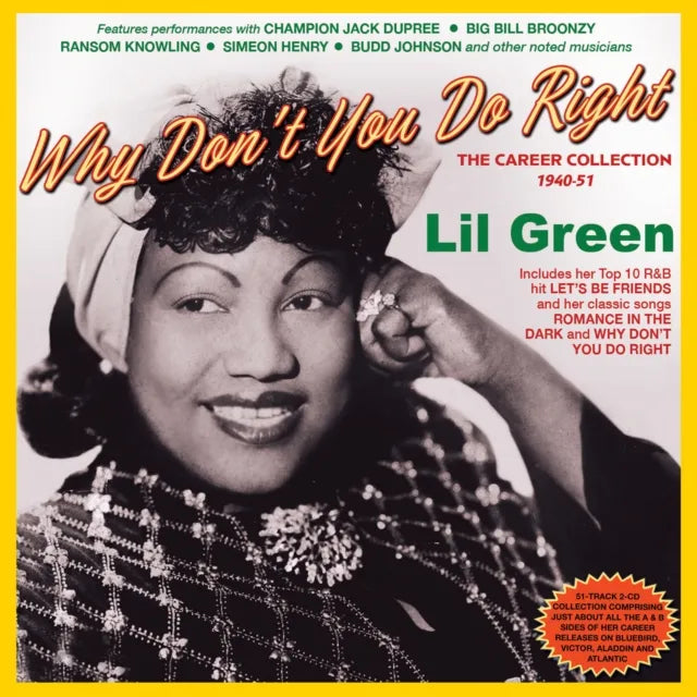 Lil Green - Why Don'T You Do Right - The Career Collection - Import 2 CD