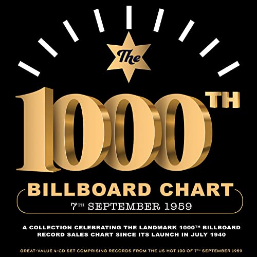 Various Artists - The 1000th Billboard Chart 7th September 1959 - Import  CD