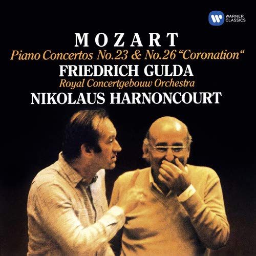 Mozart (1756-1791) - Piano Concertos Nos.23, 26 : Gulda(P)Harnoncourt / Concertgebouw Orchestra - Import CD