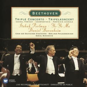 Itzhak Perlman - Beethoven: Triple Concerto Op.56, etc - Import CD