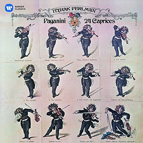 Paganini (1782-1840) - 24 Caprices : Perlman - Import CD