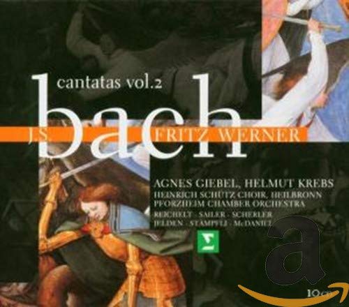 Bach (1685-1750) - Cantatas Vol.2: Werner / Heilbronn Pforzheim.co, Heinrich Schutz.cho - Import 10 CD