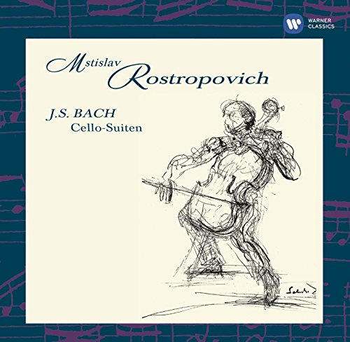 Bach (1685-1750) - 6 Cello Suites : Rostropovich (2CD) - Import 2 CD