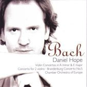 Chamber Orchestra Of Europe - J.S.BACH:VIOLIN CONCERTO NO.1 & NO.2/CONCERTO FOR 2 VIOLINS & STRINGS BWV.1043/BRANDENBURG CONCERTO NO.5:DANIEL HOPE(vn)/CHAMBER ORCHESTRA OF EUROPE/ETC - Import CD