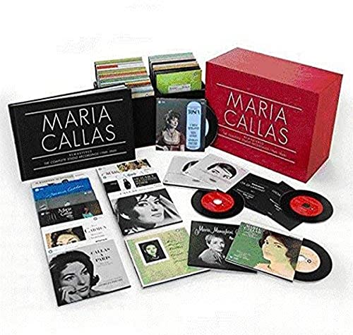 Maria Callas - Complete Studio Recordings (Original Jacket) - Import 70 CD Box