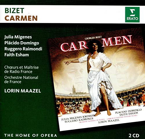 Bizet (1838-1875) - Carmen : Maazel / French National Orchestra, Migenes, Domingo, R.Raimondi, Esham, etc (1982 Stereo)(2CD) - Import 2 CD