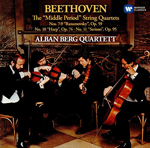 Beethoven (1770-1827) - String Quartets Nos.7, 8, 9, 10, 11 : Alban Berg Quartet (1978-1979)(2CD) - Import 2 CD
