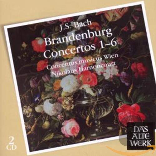 Bach (1685-1750) - Brandenburg Concertos Nos, 1-6, : Harnoncourt / Concentus Musicus Wien (1964)(2CD) - Import 2 CD