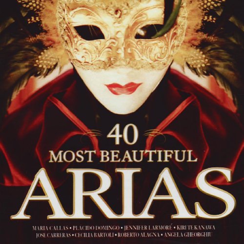 Various Artists - 40 Most Beautiful Arias / Luciano Pavarotti(T), Maria Callas(S), Placido Domingo(T), Bryn Terfel(Br), etc - Import 2 CD