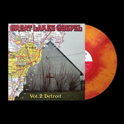 Various Artists - Great Lakes Gospel: Detroit - Import Fire Vinyl LP Record