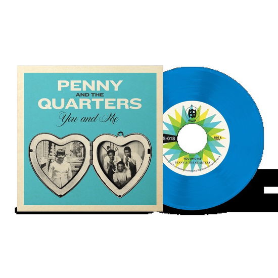 Penny & The Quarters - You And Me/Some Other Love - Import Transparent Purple Vinyl 7 Inch Single Record Limited Edition