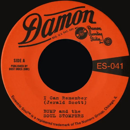 Bump & The Soul Stompers - I Can Remember / Standing On The Outside - Import Vinyl 7 inch Record