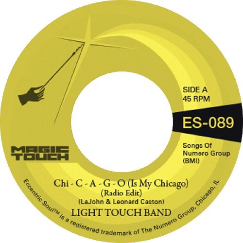 Lajohn & Sheela & Magic Touch - Chi - C - A - G - O (Is My Chicago) / Sexy Lady (Radio Edit) - Import Clear Yellow Vinyl 7 inch Single Record