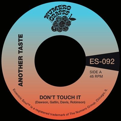 Another Taste 、 Maxx Traxx - Don'T Touch It - Import Purple Vinyl 7inch Single Record Limited Edition