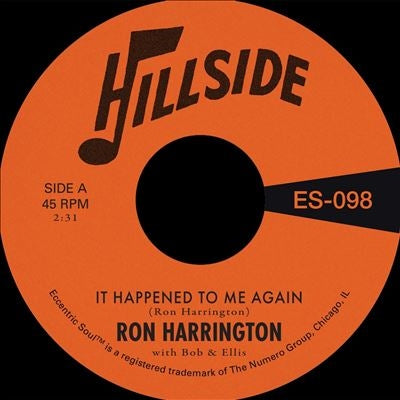 Ron Harrington - It Happened To Me Again / Because You'Re Mine - Import Opaque Maroon Vinyl 7 inch Record Limited Edition