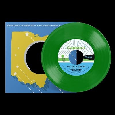 Johnson, Hawkins, Tatum & Durr - You Can'T Blame Me / You'Re All I Need To Make It - Import Grass Green Vinyl 7 inch Record Limited Edition