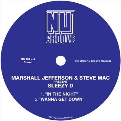 Marshall Jefferson / Steve Mac / Sleezy D / Juliet Mendoza  -  In The Night/Wanna Get Down/Juju Love/ In The Dark  -  Import Vinyl 12 inch Record