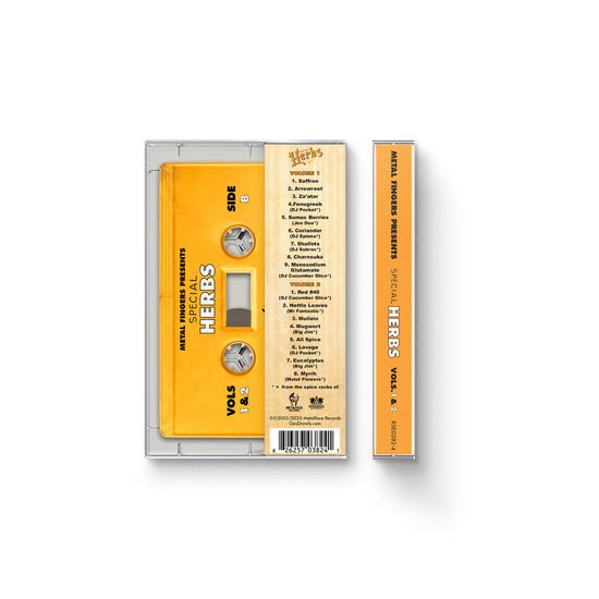 MF Doom - Metal Fingers Presents: Special Herbs Vol.1&2 - Import Cassette Tape Limited Edition