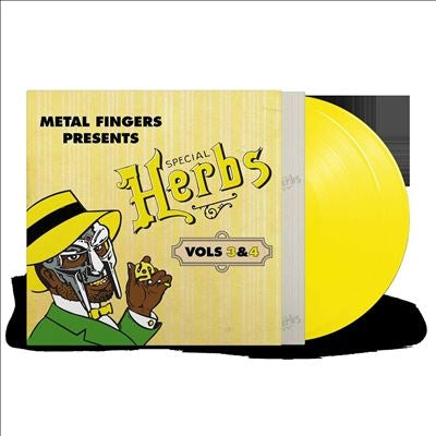 MF Doom - Metal Fingers Presents: Special Herbs Vol.3&4 - Import Colored Vinyl 2 LP Record Limited Edition