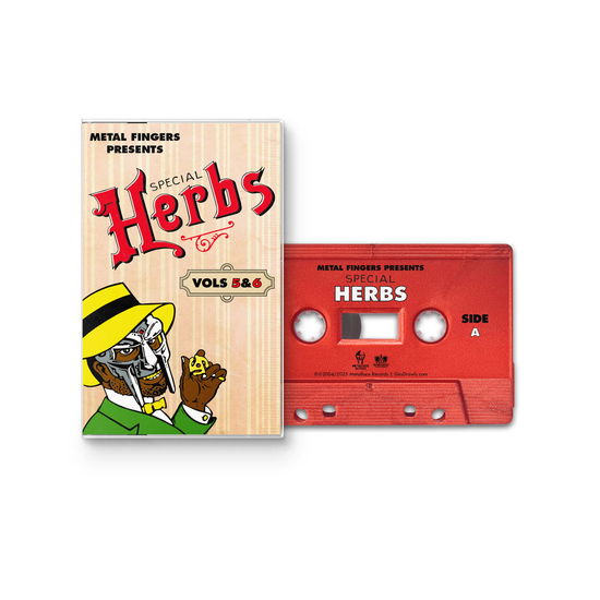 MF Doom - Metal Fingers Presents: Special Herbs Vol.5&6 - Import Cassette Tape Limited Edition