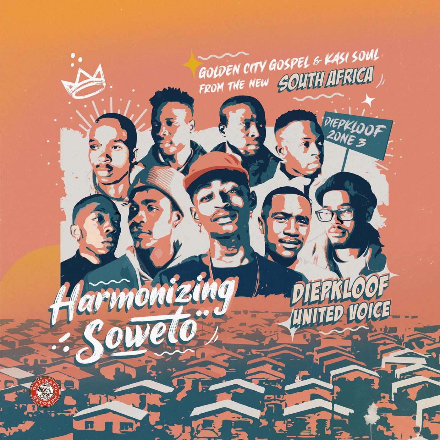 Diepkloof United Voice - Harmonizing Soweto: Golden City Gospel & Kasi Soul from the New South Africa - Import Vinyl LP Record