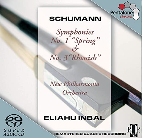 Schumann, Robert (1810-1856) - Sym.1, 3: Inbal / Po - Import SACD Hybrid
