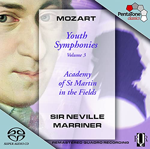 Mozart (1756-1791) - Sym.7, 8, 9, 19: Marriner / Asmf - Import SACD Hybrid