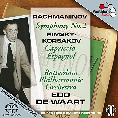 Rachmaninov, Sergei (1873-1943) - Rachmaninov Symphony No.2, Rimsky-Korsakov Capriccio Espagnol : De Waart / Rotterdam Philharmonic - Import SACD Hybrid