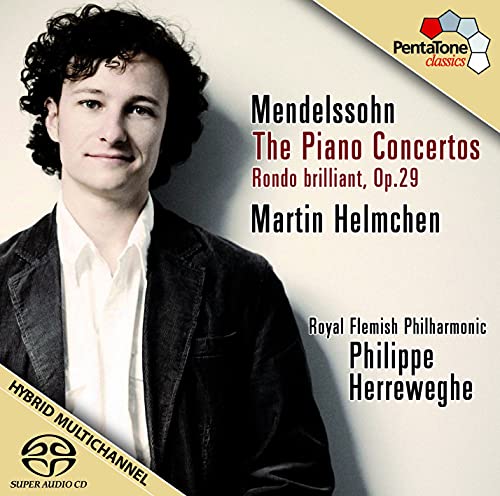 Mendelssohn (1809-1847) - Piano Concerto, 1, 2, : Helmchen(P)Herreweghe / Royal Flemish Po - Import SACD Hybrid