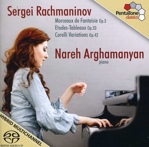 Rachmaninov, Sergei (1873-1943) - Morceaux de Fantaisies, Etudes Tableaux, Corelli Variations : Arghamanyan(P)(Hybrid) - Import SACD Hybrid