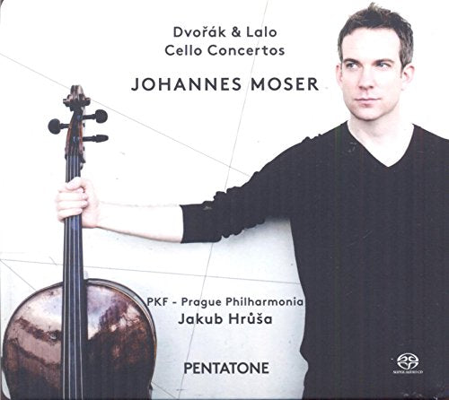 Dvorak, Antonin(1841-1904) - "Dvorak Cello Concerto, Lalo Cello Concerto : Johannes Moser(Vc)Jakub Hrusa / Prague Philharmonia (Hybrid)" - Import SACD Hybrid