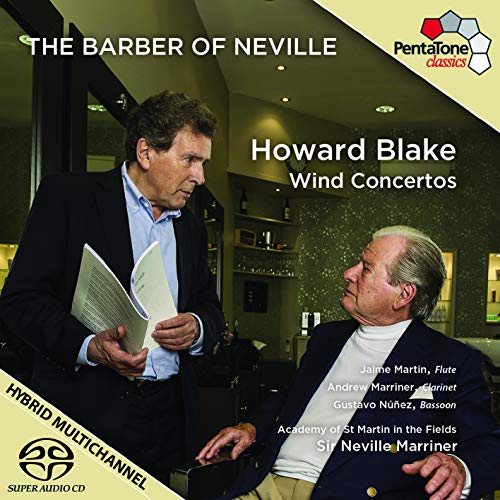 Howard Blake - The Barber of Neville -Wind Concertos : Marriner / ASMF (Hybrid) - Import SACD Hybrid