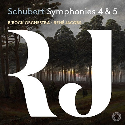 Rene Jacobs - Schubert: Symphonies 4 & 5 - Import CD